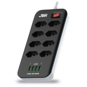 Extensor 8 Tomadas + 4 USB